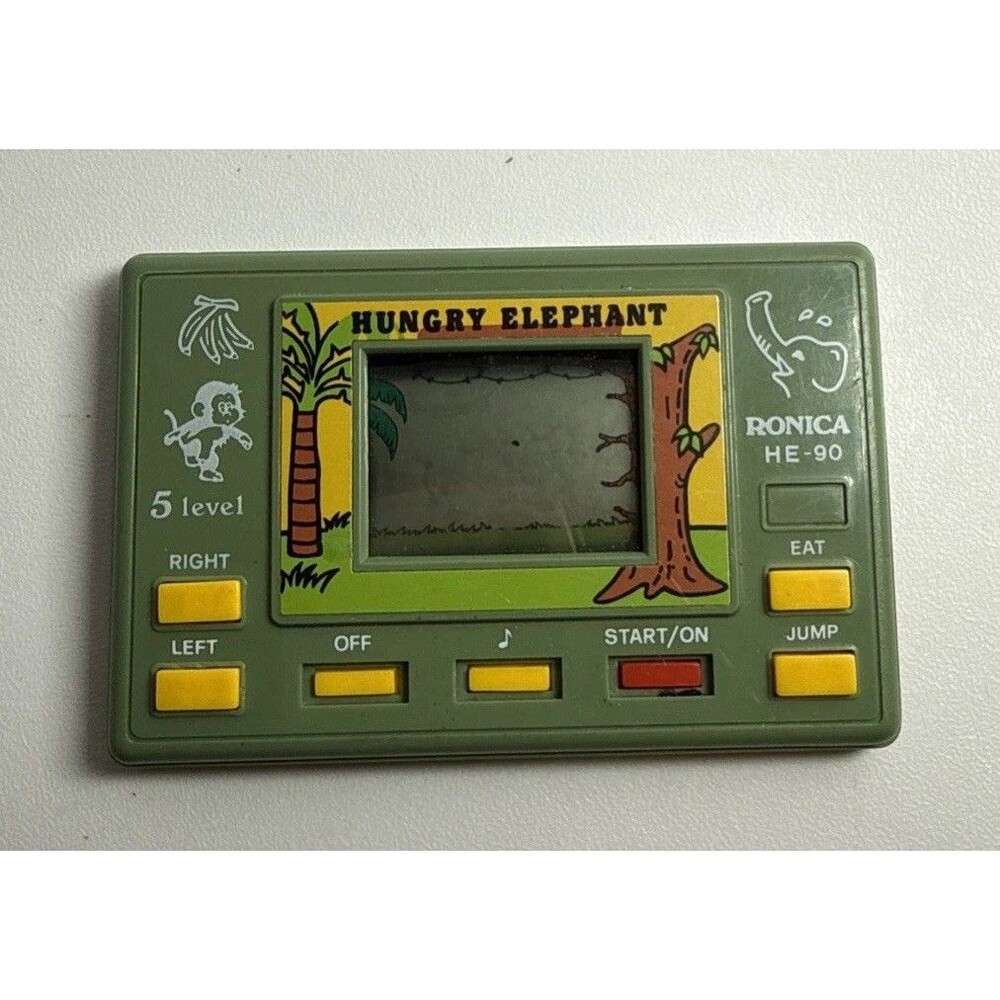 Hungry Elephant Ronica HE-90 Electronic Handheld Game WORKS!